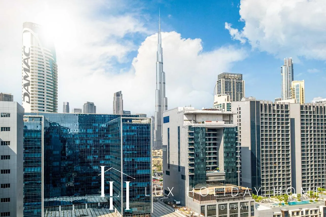 Lux The Majestine Burj Khalifa View Studio دبي الإمارات العربية المتحدة